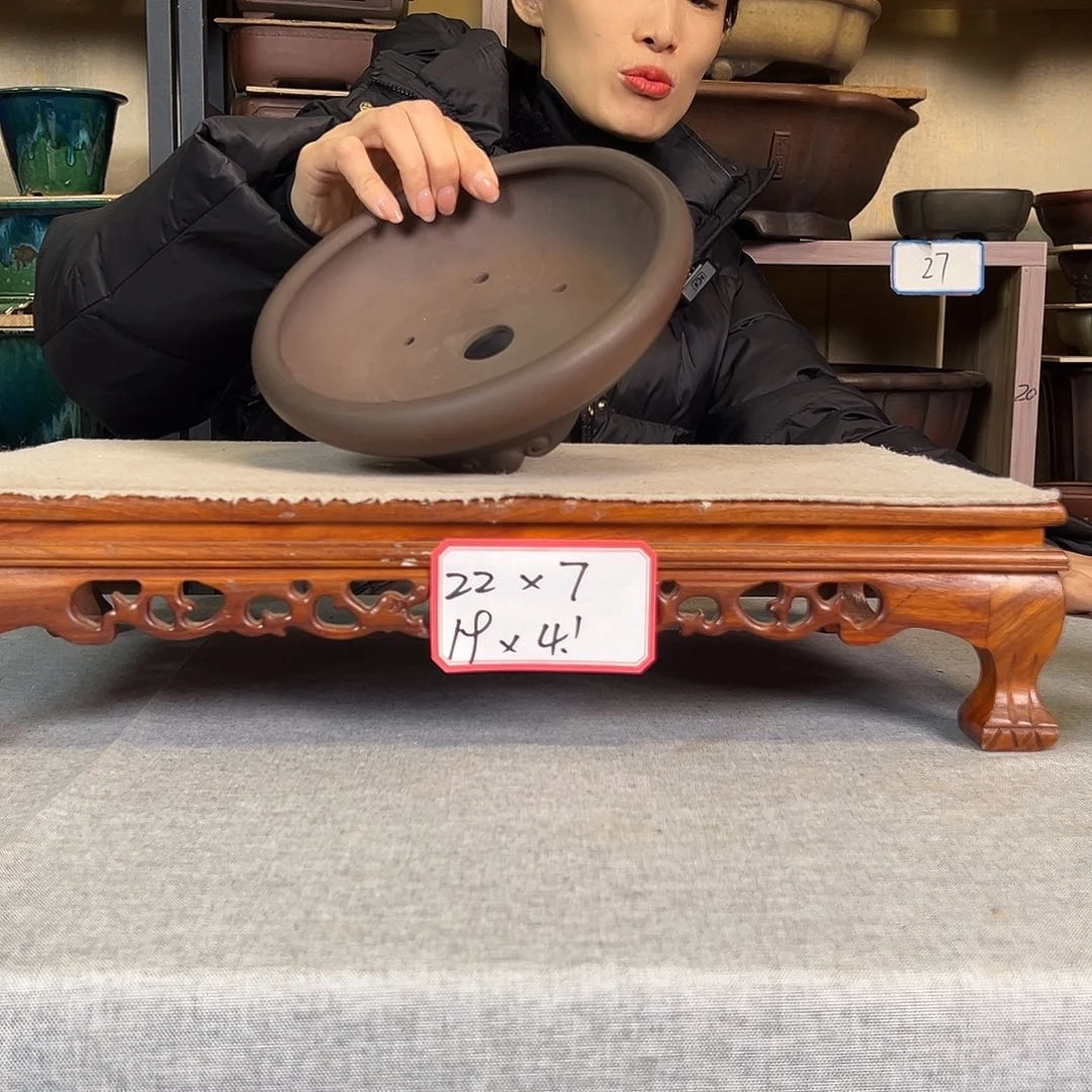 紫砂花盆红*3992589658659999