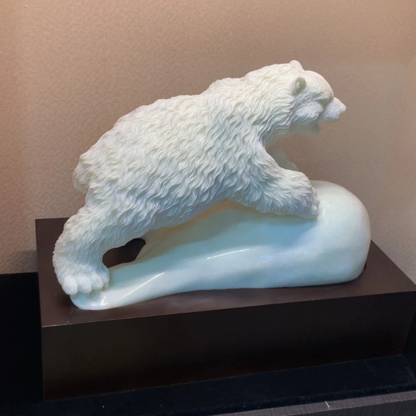 【闪购商品】未镶嵌蛇纹石玉摆件覆膜