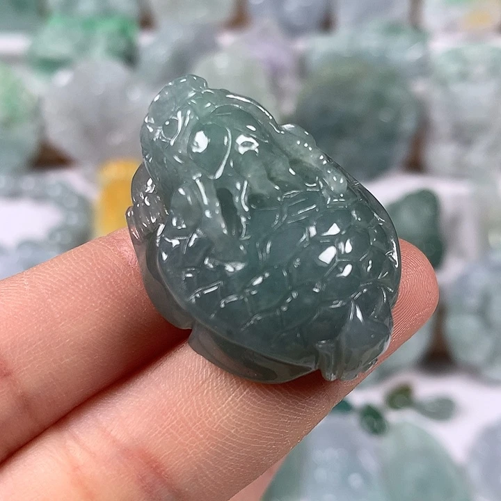 翡翠未镶嵌颈饰龙龟福利