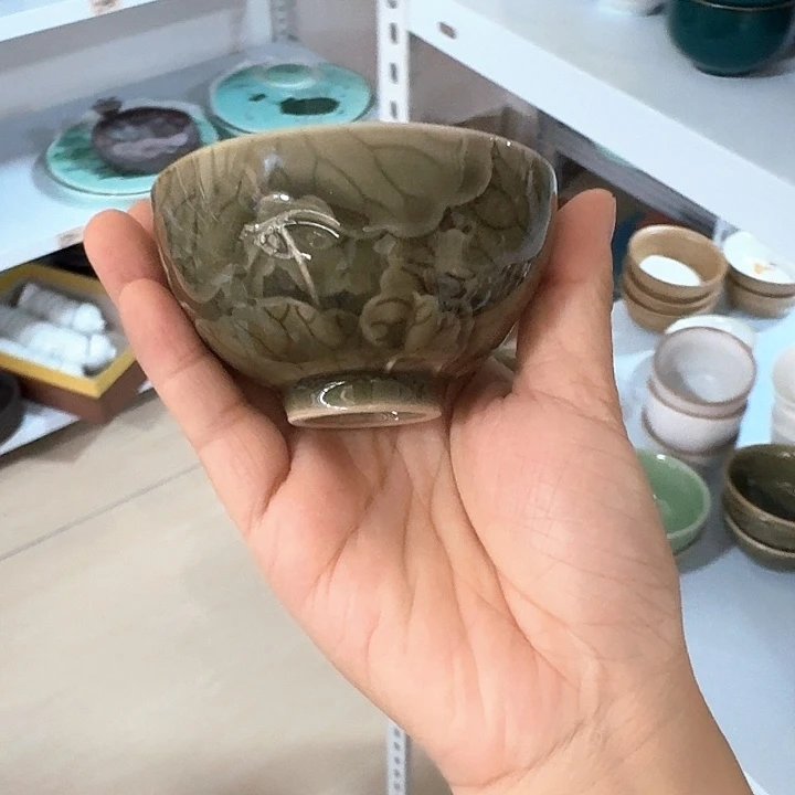 主人杯子瓷。。品茗瓷