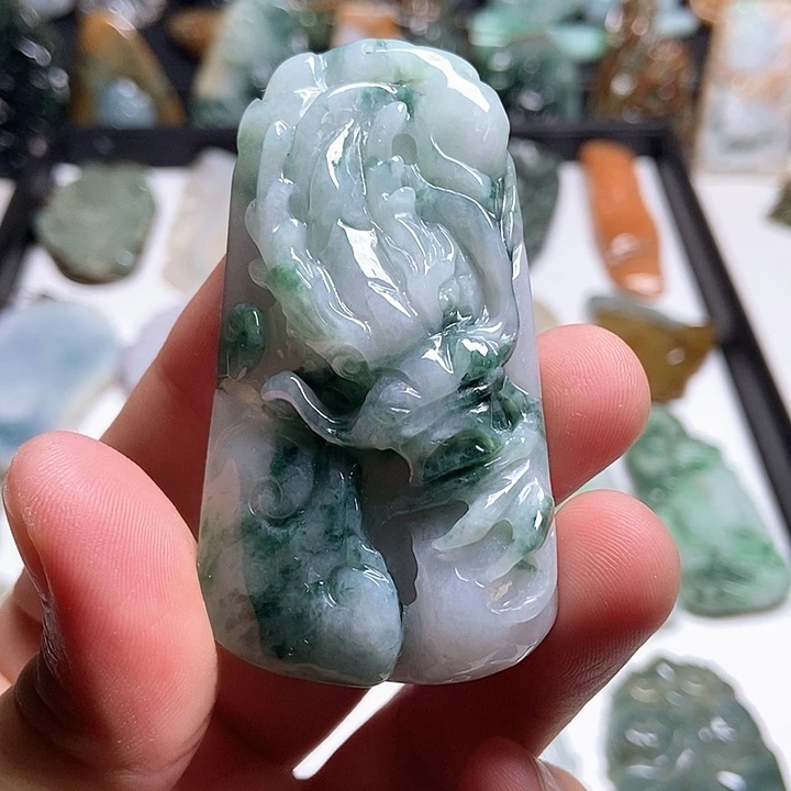 翡翠未镶嵌颈饰翡翠a货