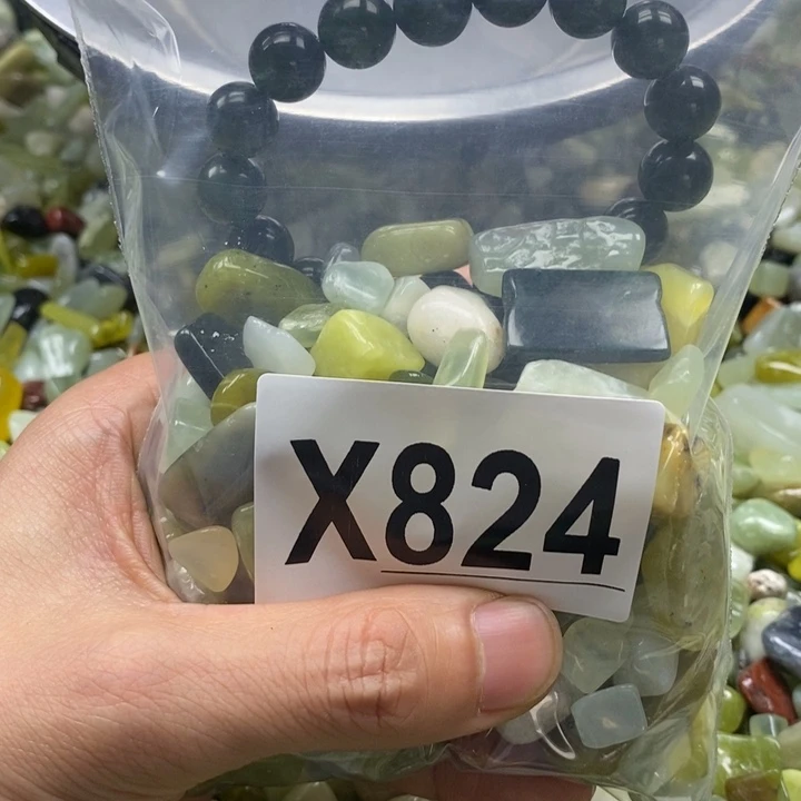 蛇纹石玉未镶嵌鱼缸石