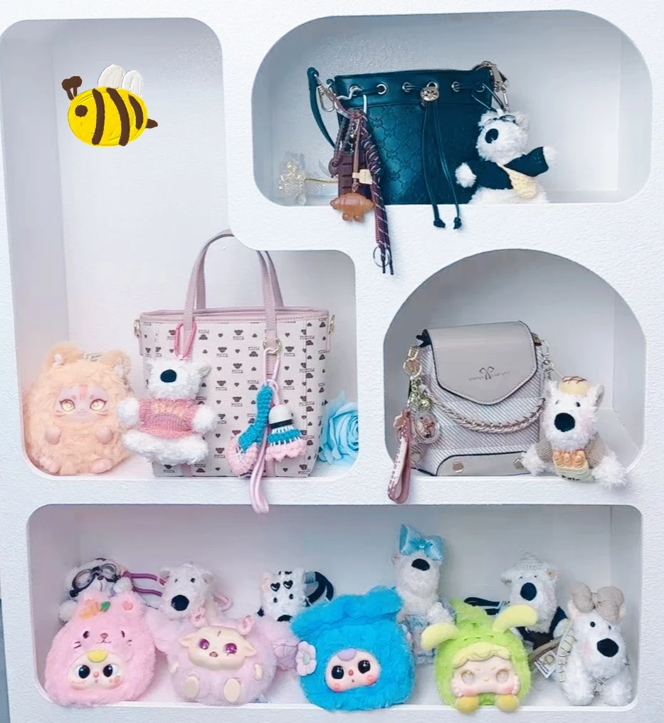 大头款-miu系包挂原创时尚DIY手工可爱毛绒挂件