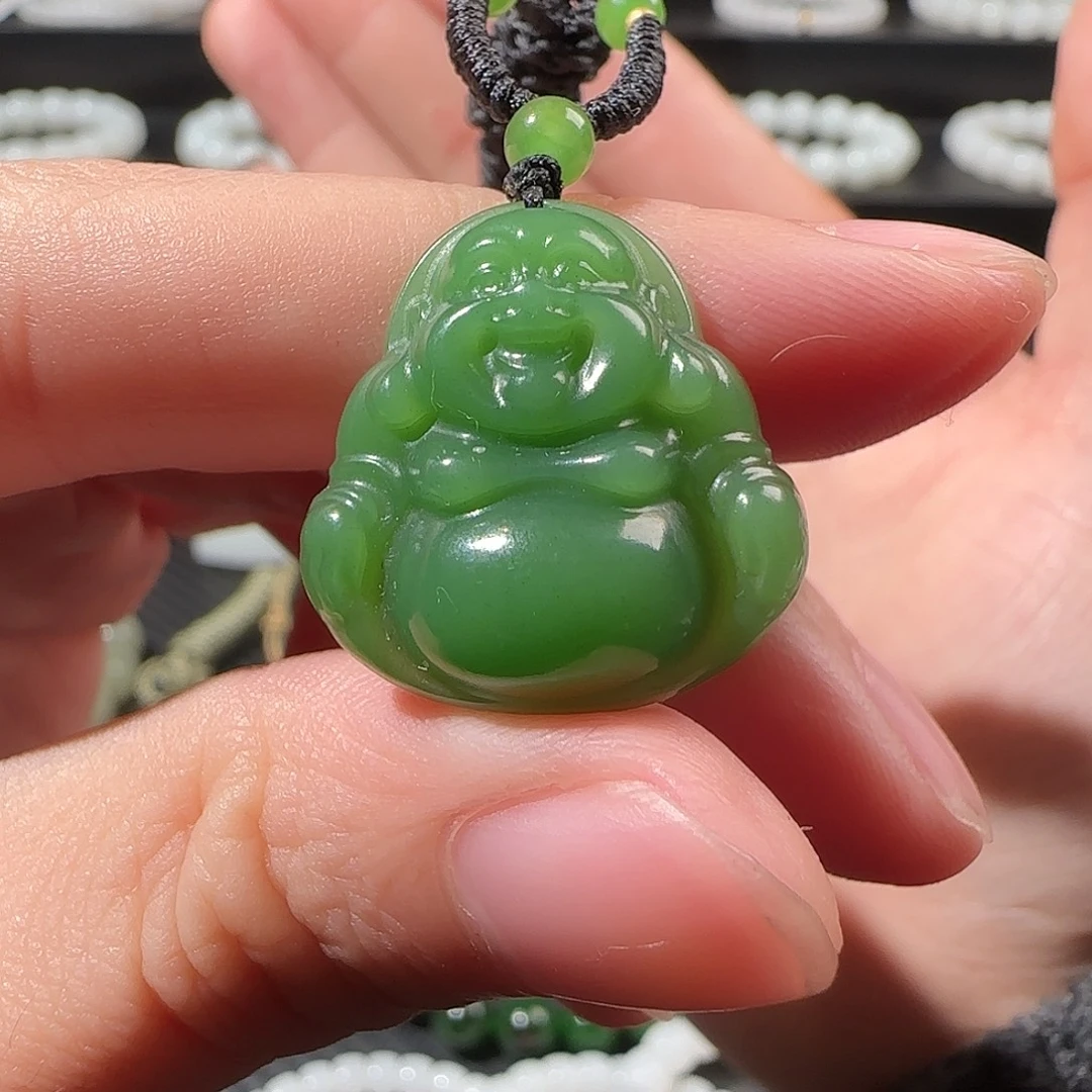 和田玉（碧玉）未镶嵌颈饰