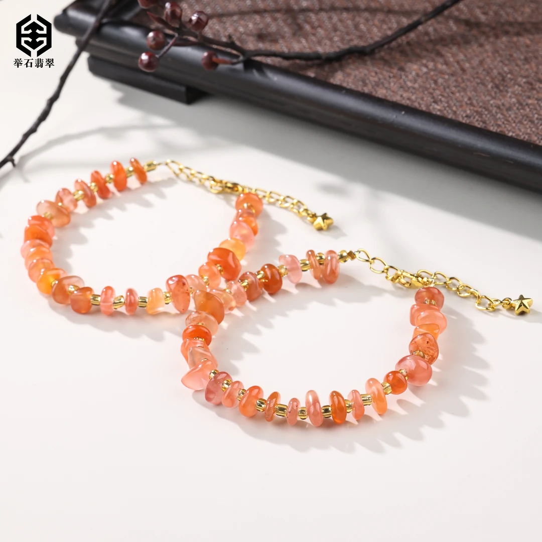 【举石臻品】TH0922-1008-14南红玛瑙手链（一件/多样性发）J