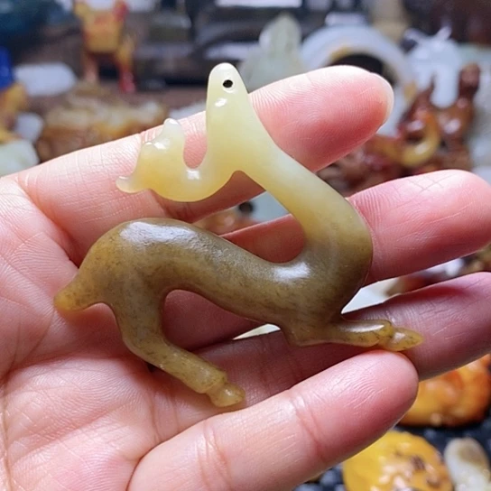 和田玉挂件未镶嵌