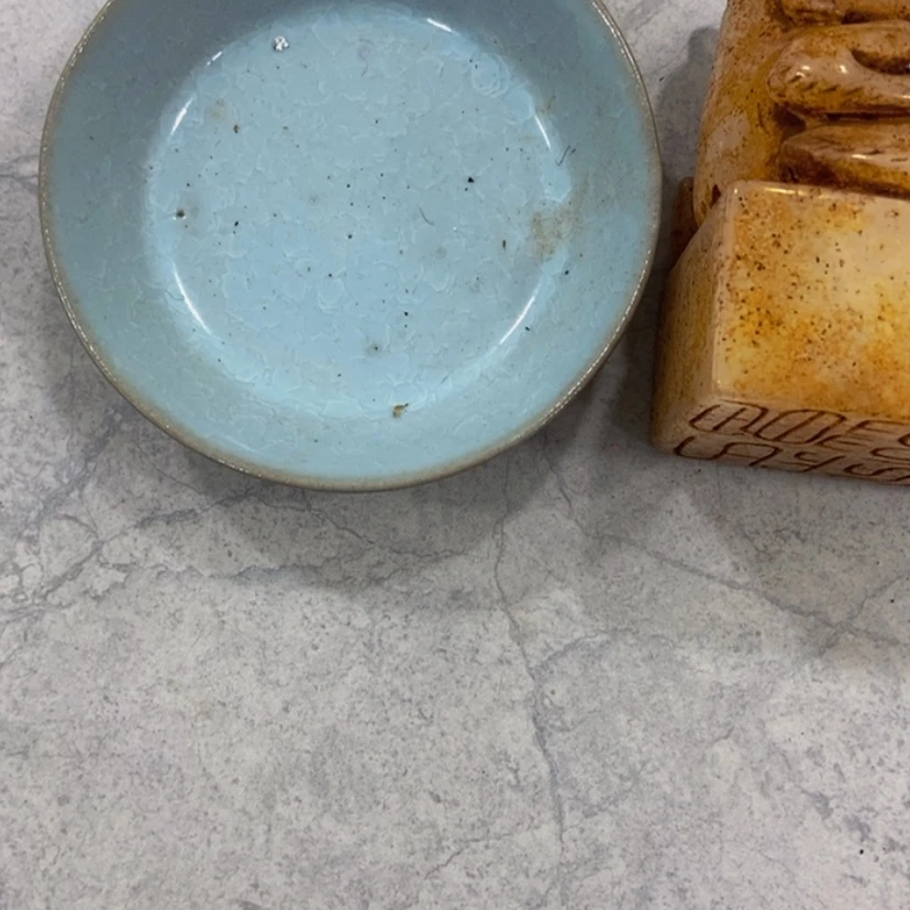 【闪购商品】摆件高古瓷五大名窑蒲*英