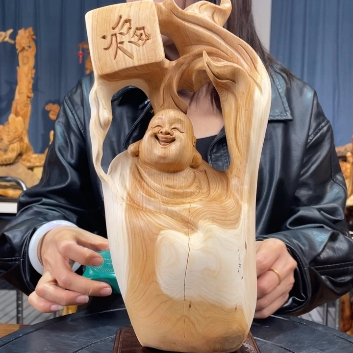 柏木（崖柏）随型摆件