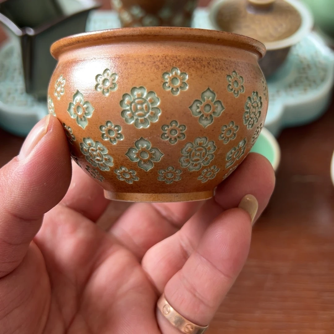 瓷片龙泉窑青瓷青瓷茶器