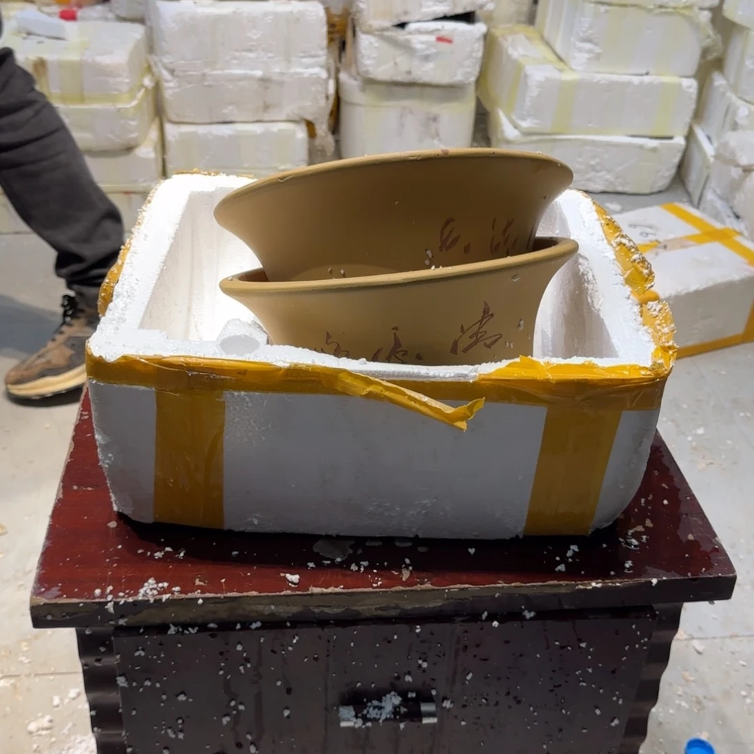 紫砂花盆口径23.9口径