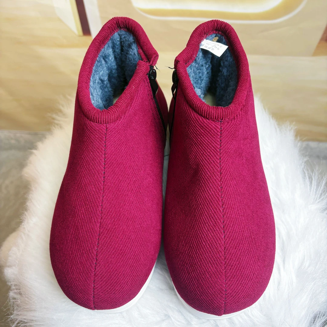 老款棉鞋（亏品）冬季手工棉鞋中老年人冬天穿超市同款811