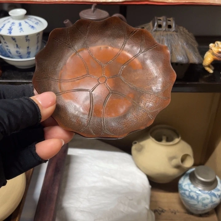 竹中古工艺品摆件