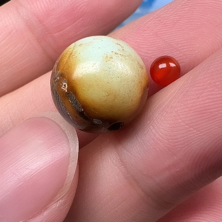 南红玛瑙未镶嵌配饰卡13.5