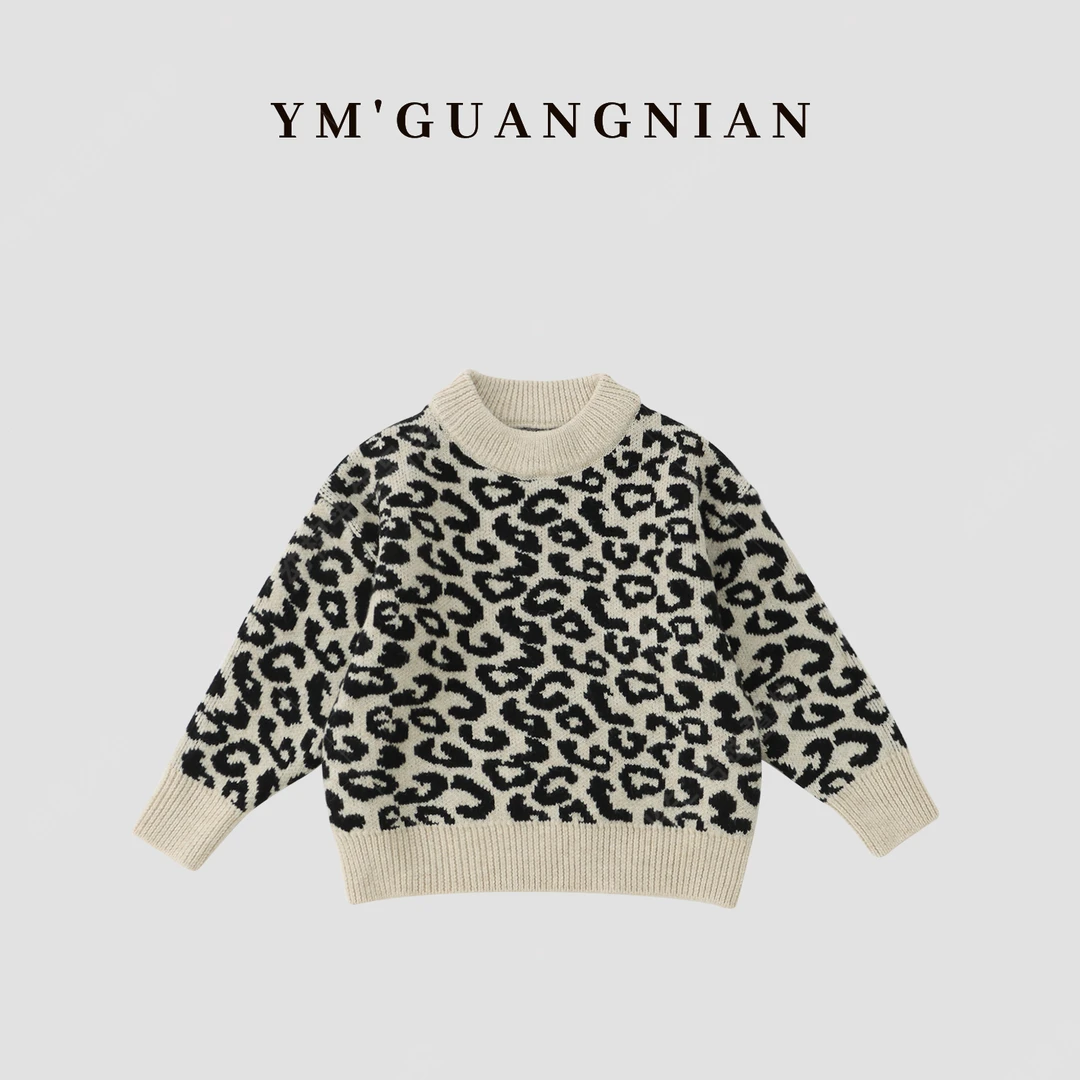 【幼棉光年】冬季儿童新款小童长袖韩版毛衣时尚百搭针织毛衣323535