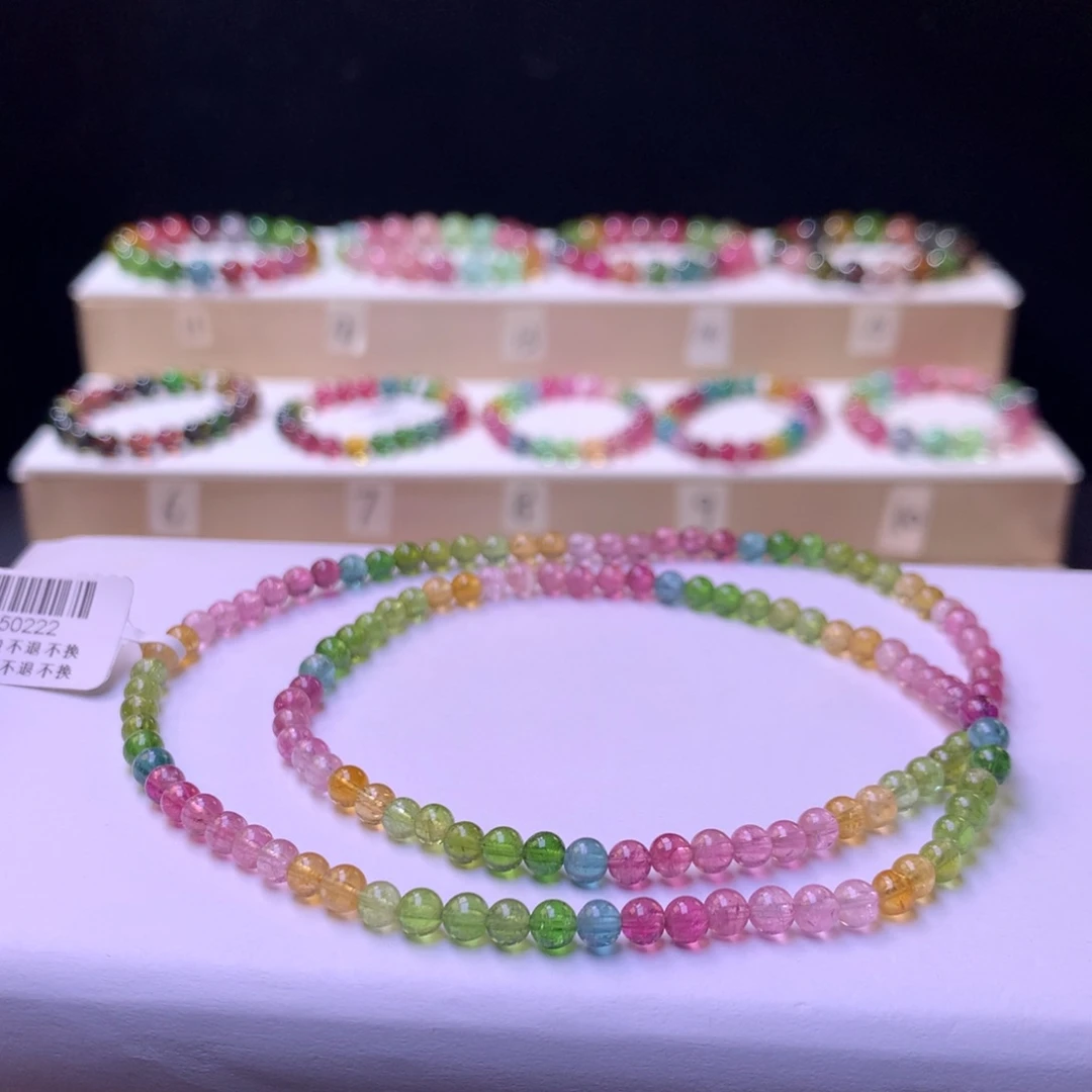 未镶嵌手链碧玺碧玺