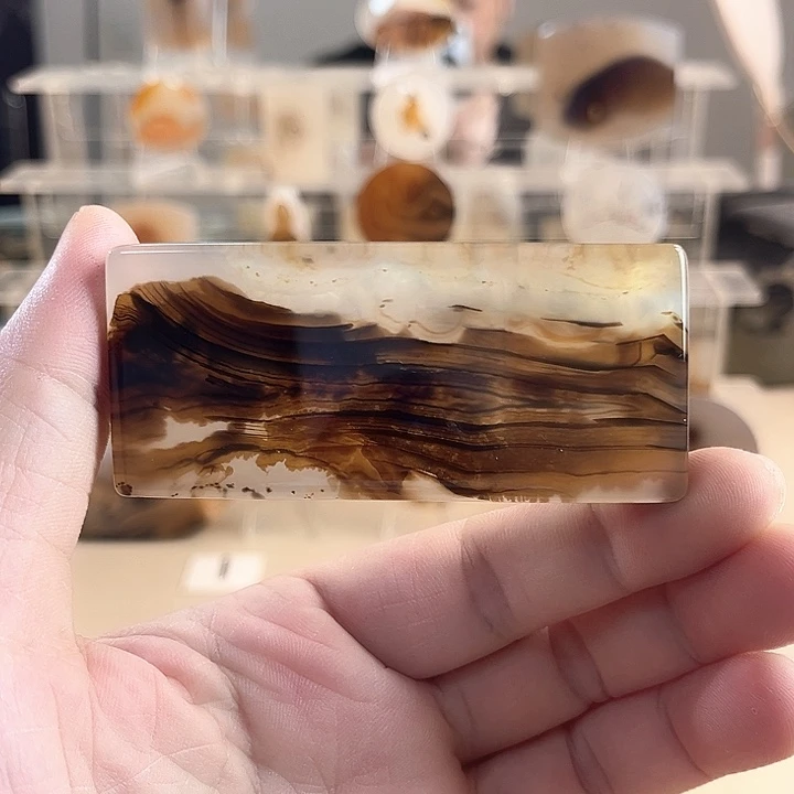 玛瑙/玉髓未镶嵌吊坠(不含链)