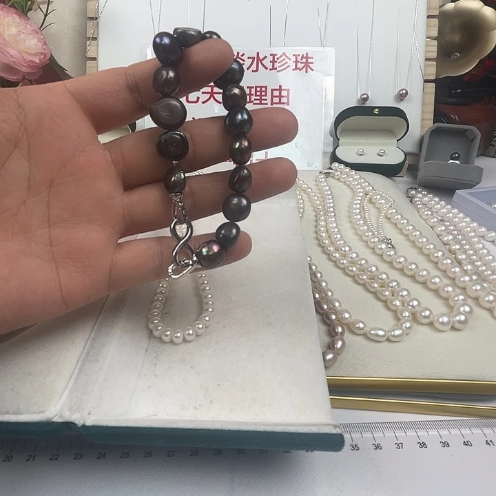 未镶嵌淡水珍珠手链
