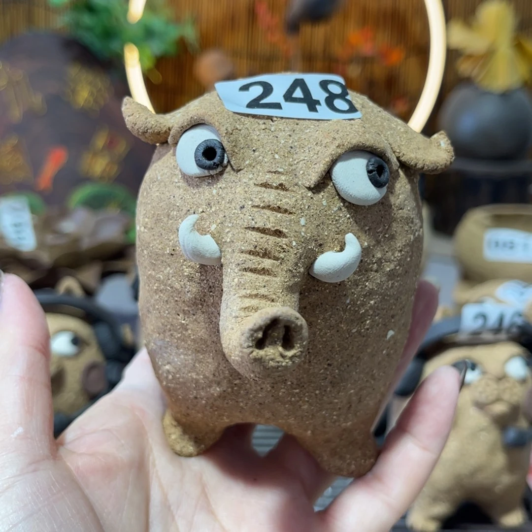 木村信鸿柴烧宝瓶