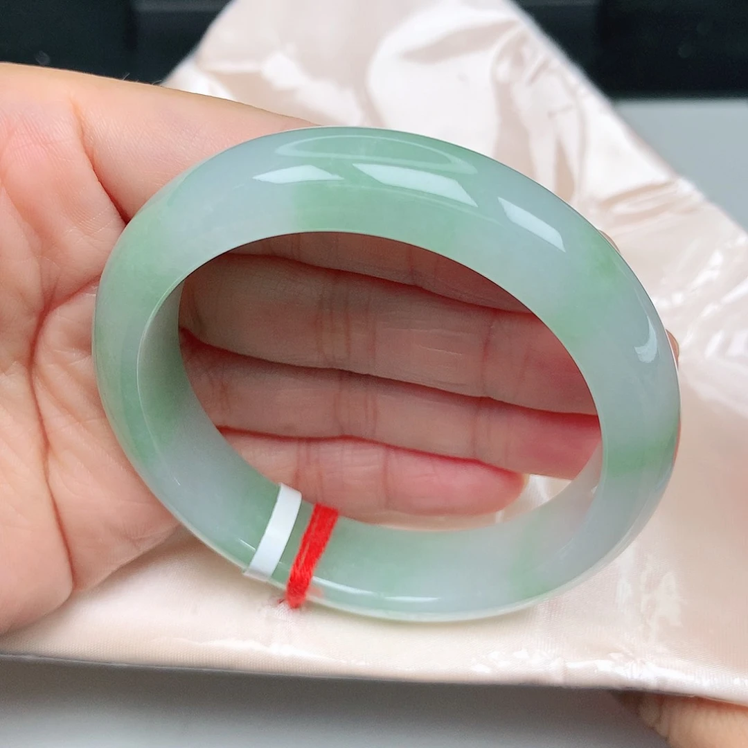 未镶嵌手镯翡翠冰甜绿31