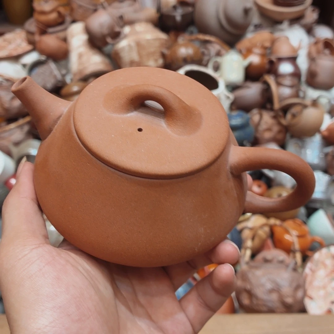 柴烧老岩泥高温茶器皿