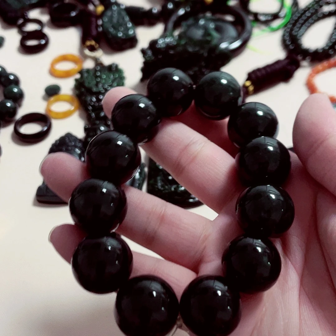 翡翠未镶嵌颈饰先鉴后发一物一证20