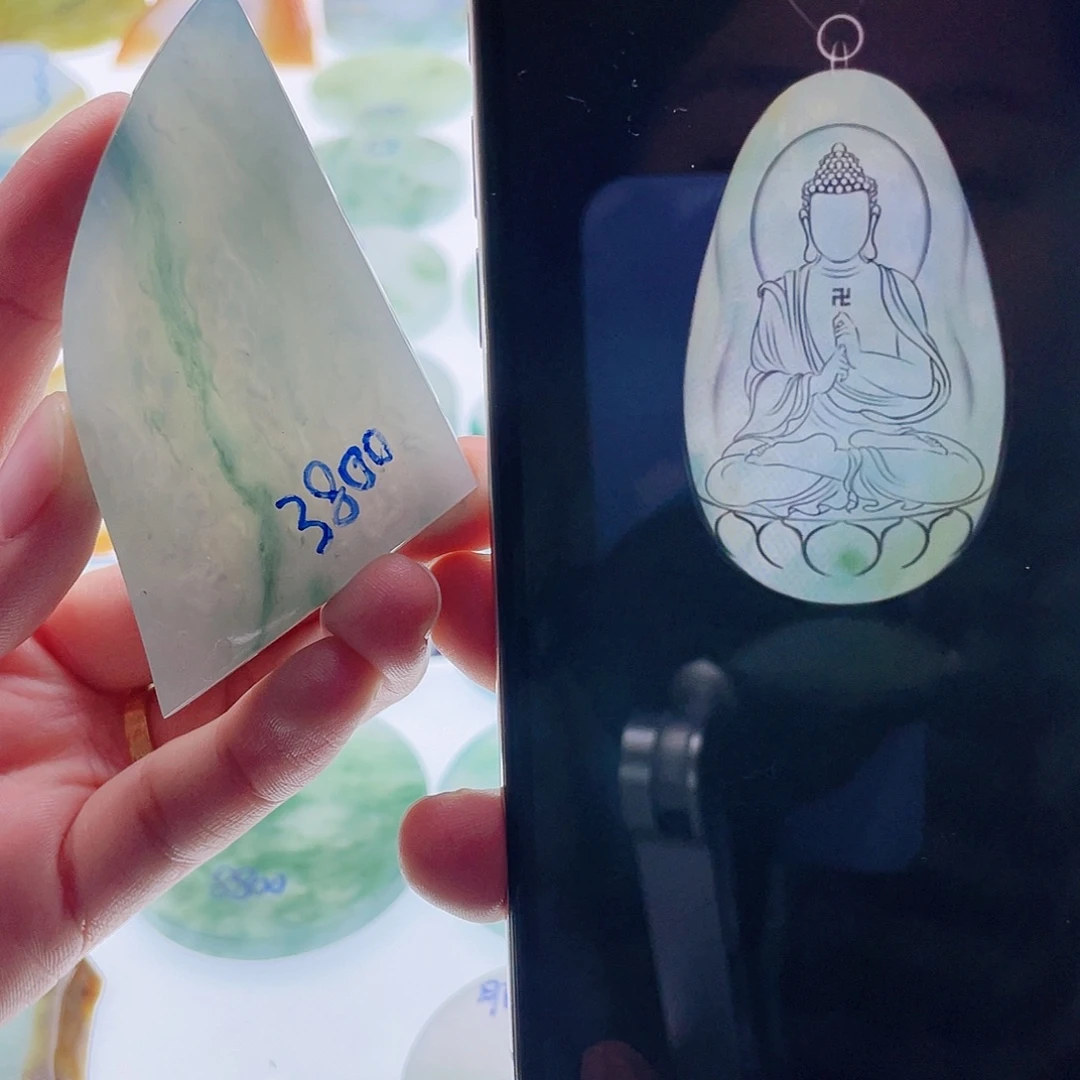 定制翡翠未镶嵌天然