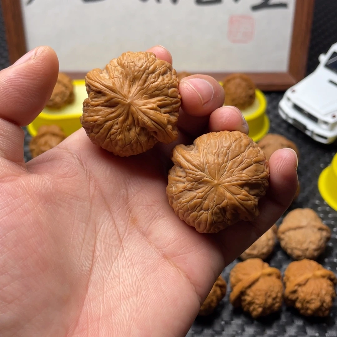 文玩核桃把件铁锤41➕打底微修