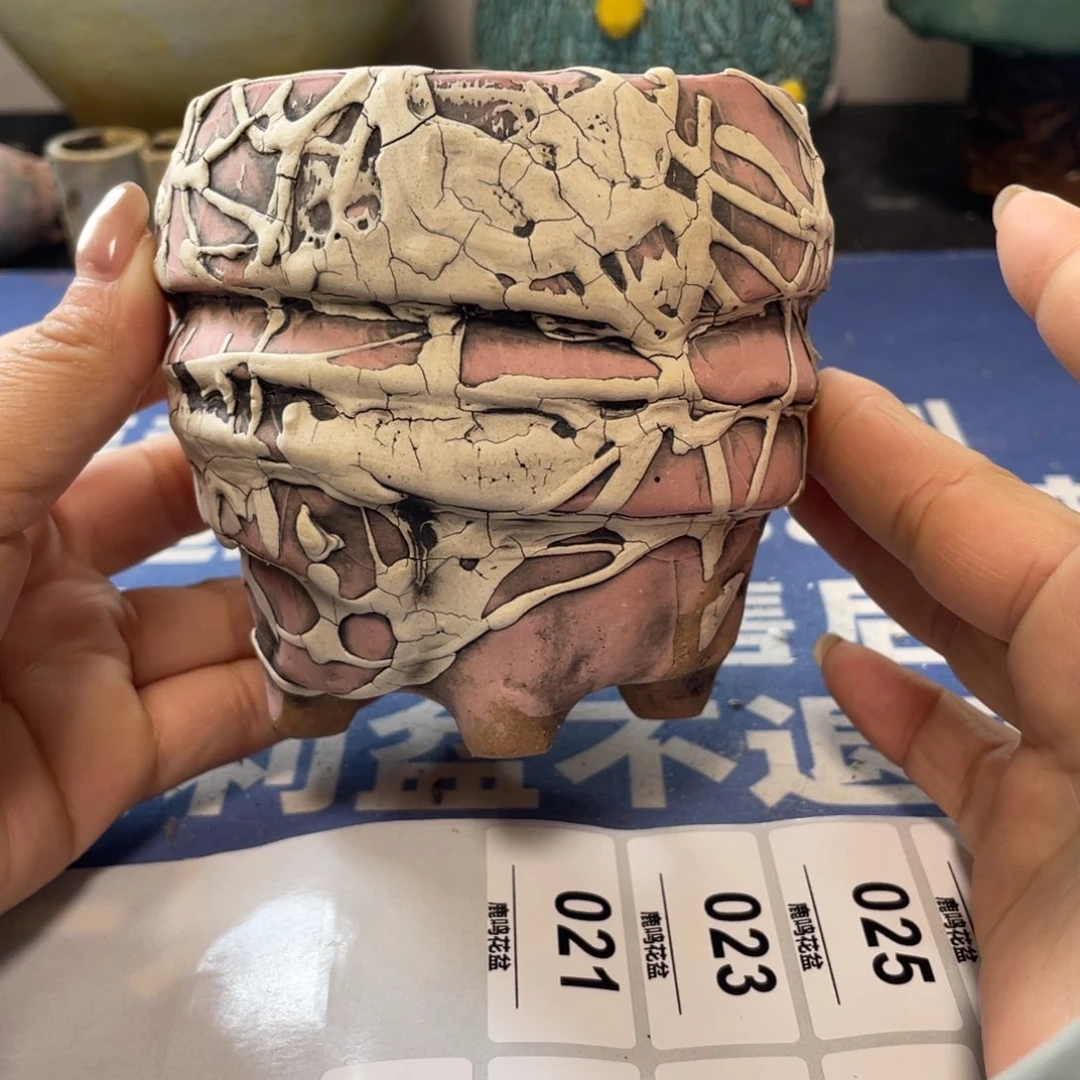 微瑕陶艺多肉花盆19