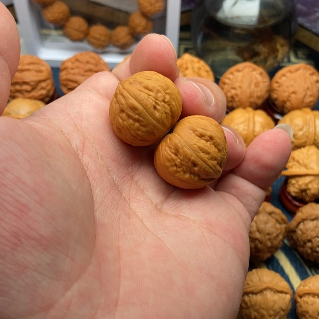 文玩核桃把件笠*小南瓜