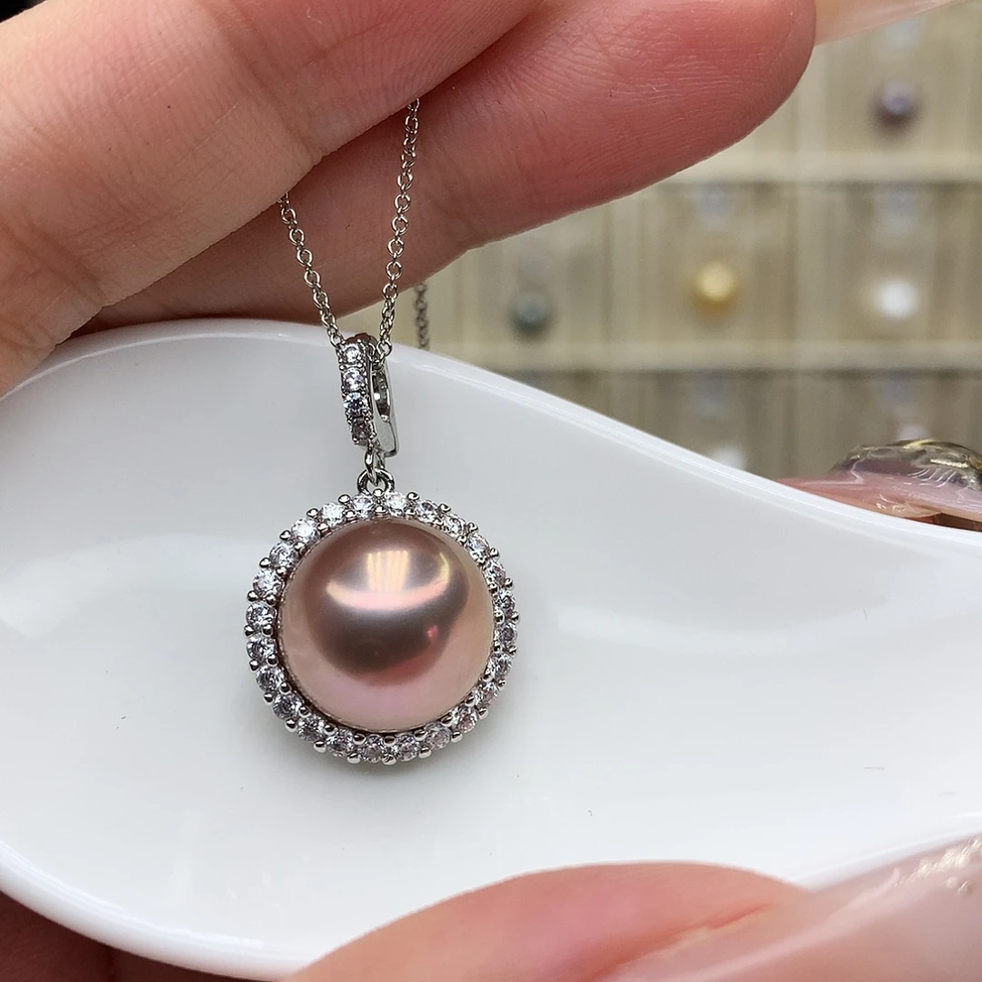 淡水珍珠合金颈饰