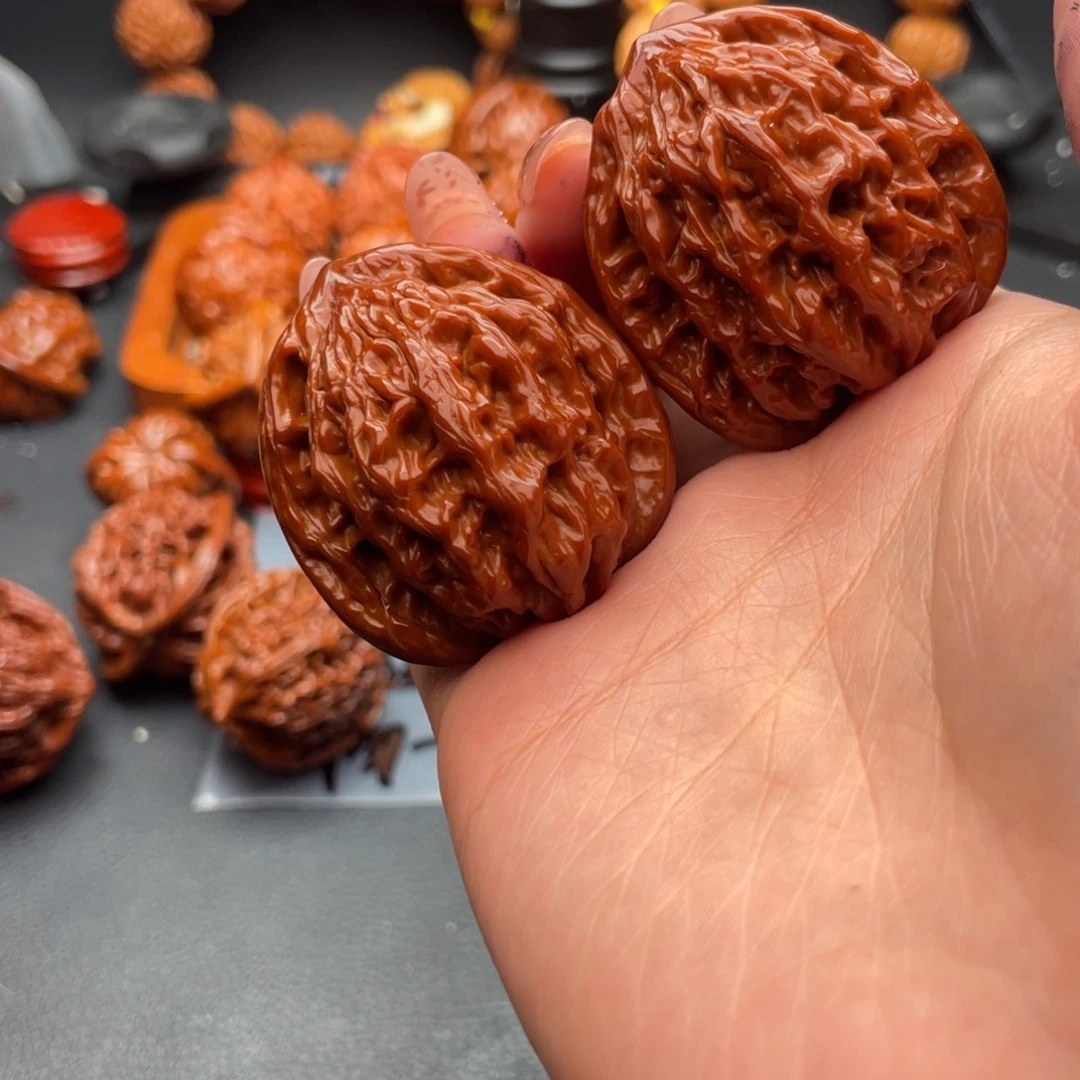 把件文玩核桃麦虎