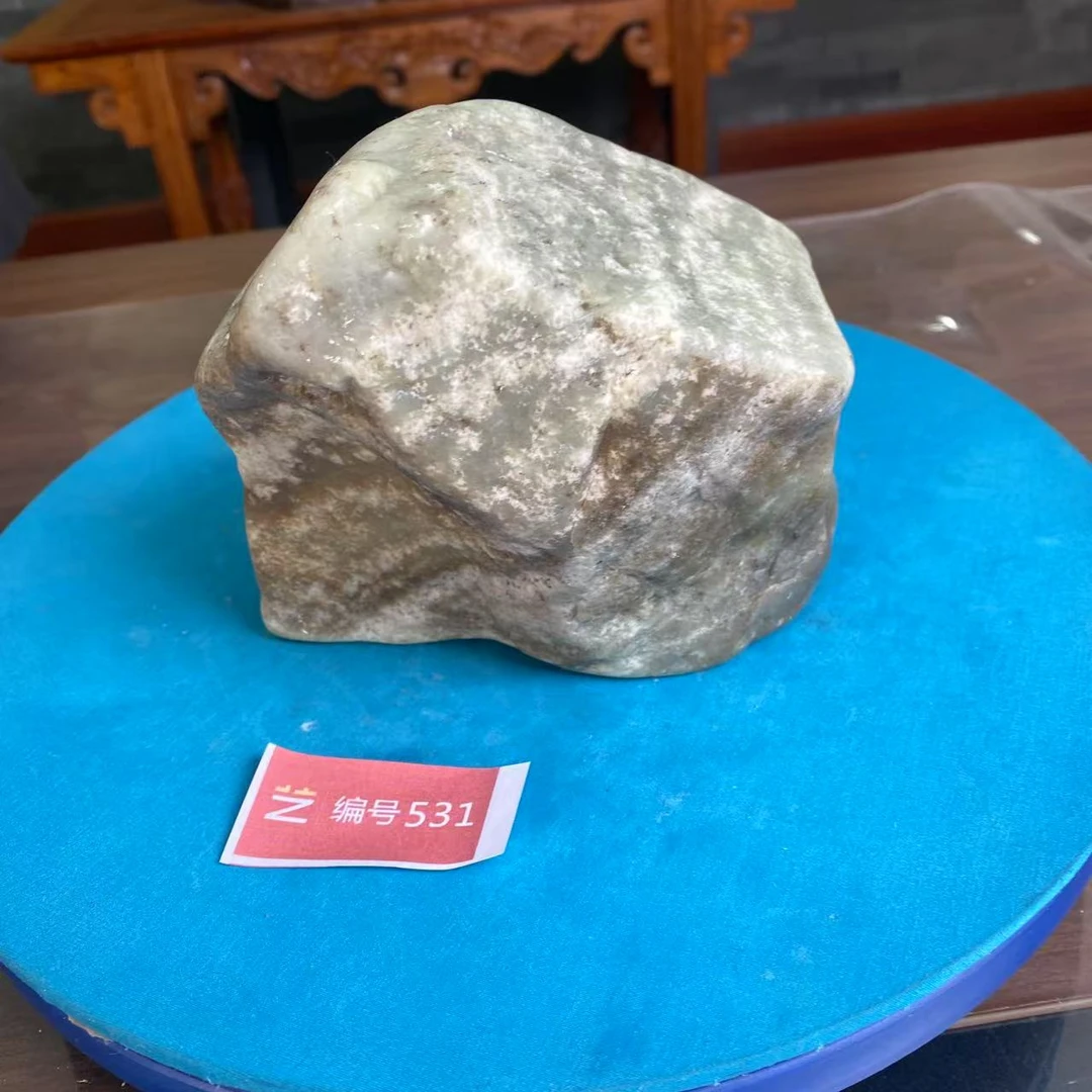 现货新疆玉料原石发一件编号531