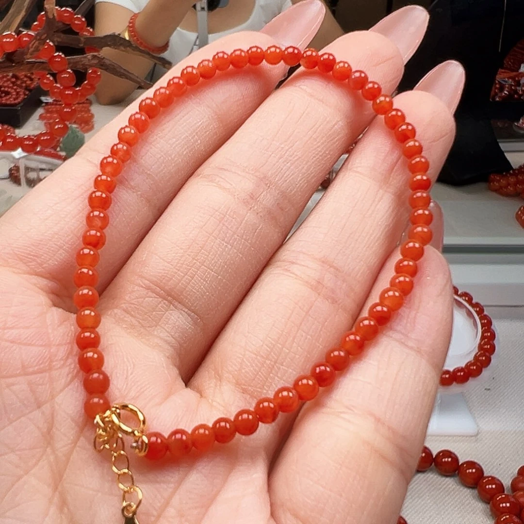 未镶嵌手链南红玛瑙