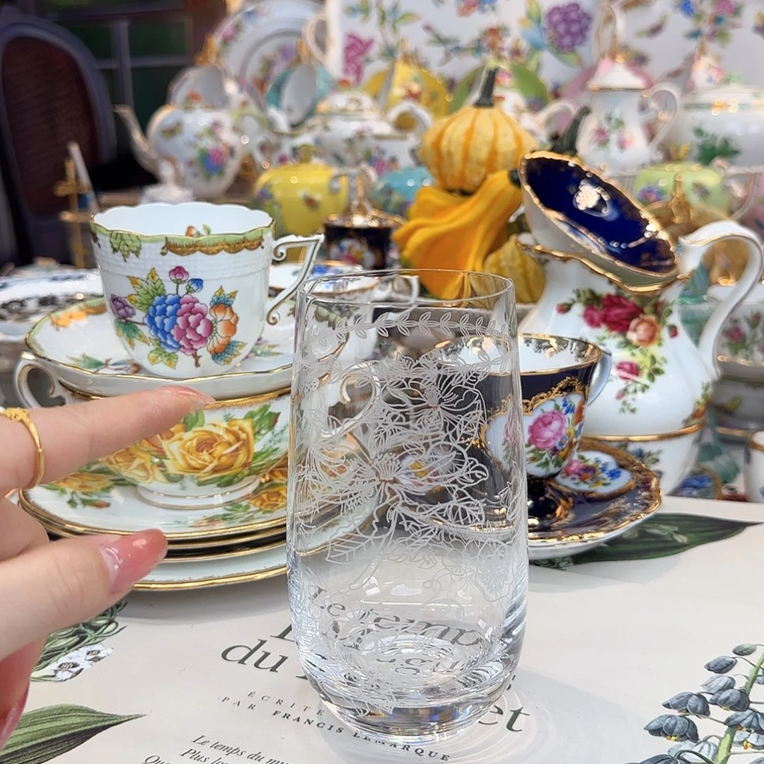 欧洲瓷器水晶雕刻