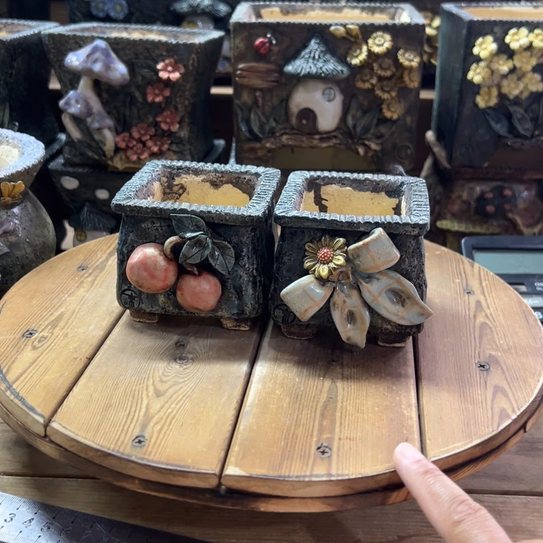 青藤多肉花盆百搭