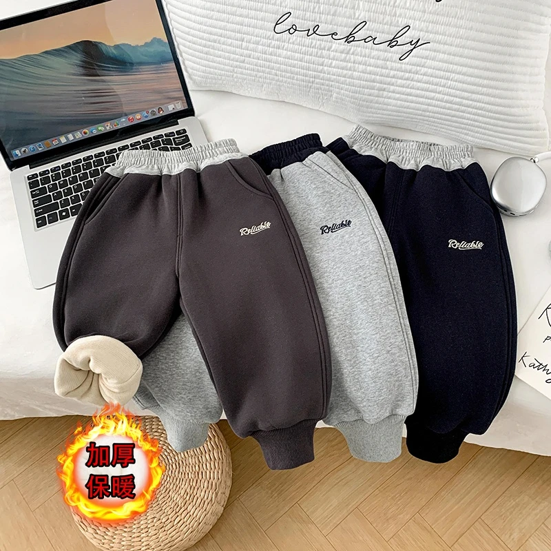 永超双层蚕丝裤-长裤休闲风运动风冬季运动裤运动裤保暖加厚