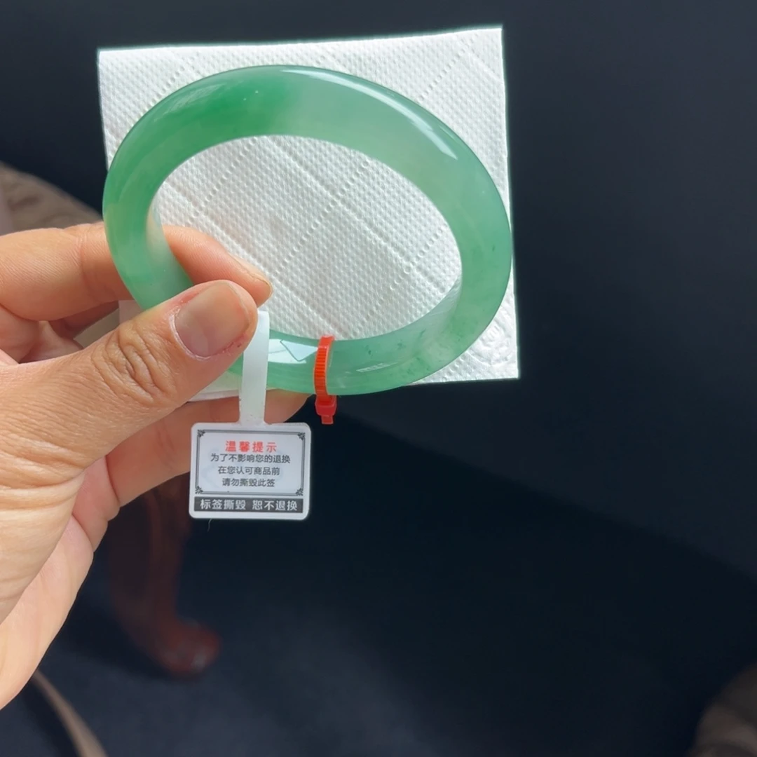 石英质玉未镶嵌手镯非洲翠5960