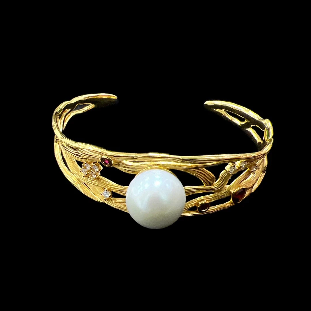 V4782珍珠手镯孤品