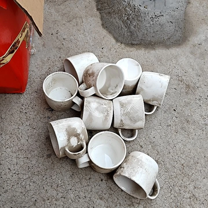 瓷片盘子碗茶壶啥都有10个