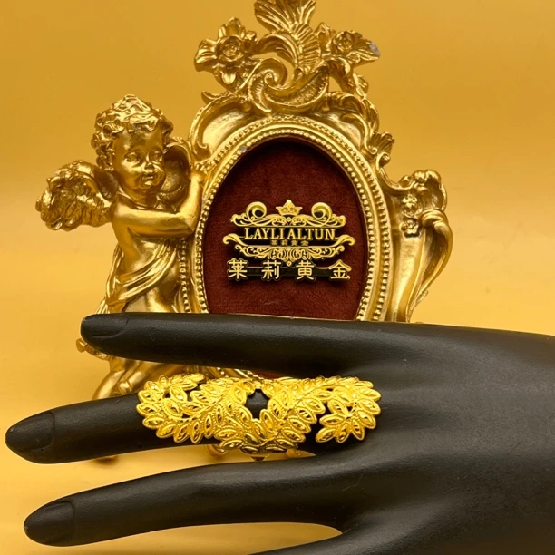 B播 6.83g 足金999戒指d