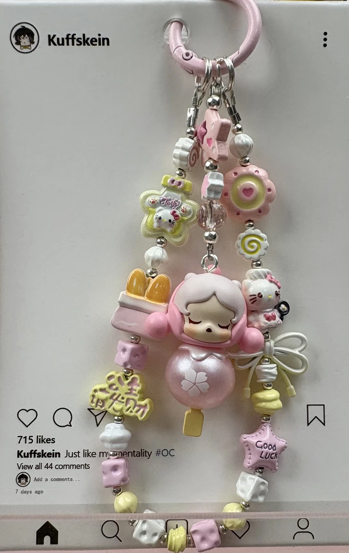 可爱潮流合金萌趣手机挂链