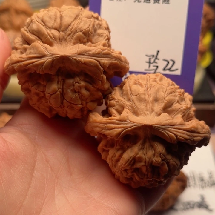 把件文玩核桃谭*隆文玩核桃22