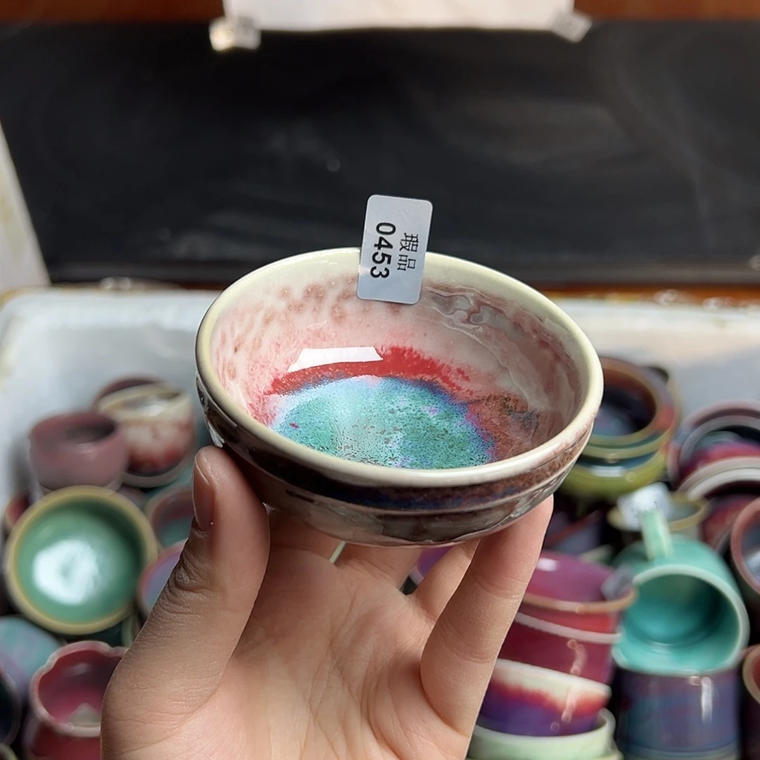 陶摆件窑口自销原矿钧瓷