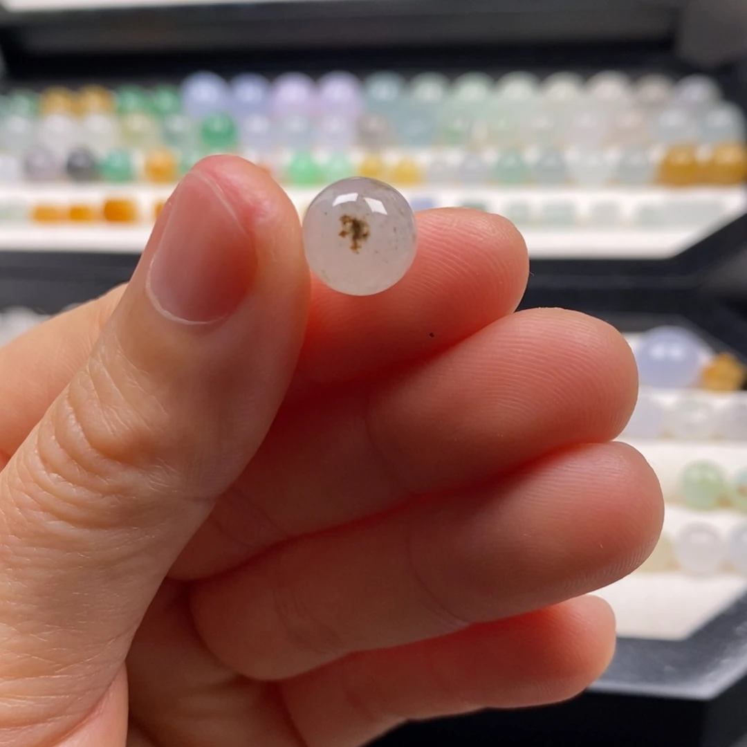 翡翠散珠卡9.8冰珠