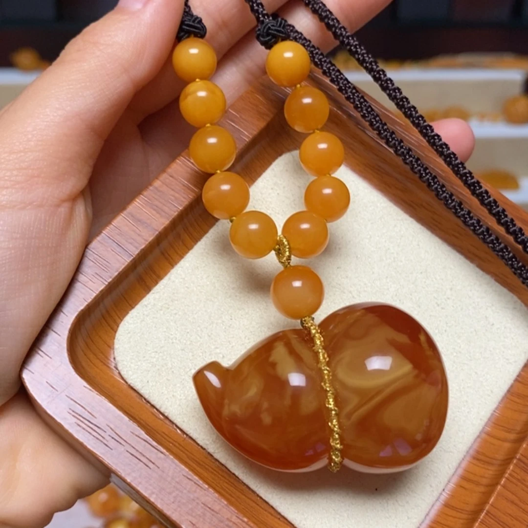 【闪购商品】未镶嵌颈饰蜜蜡项链