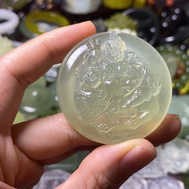 岫玉岫玉挂件未镶嵌