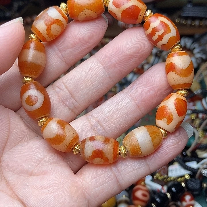 玛瑙/玉髓未镶嵌手链