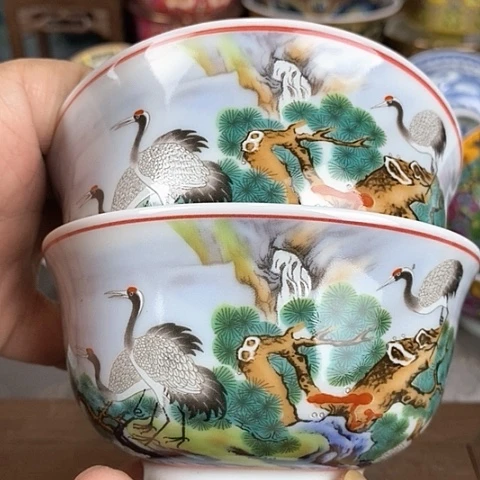 景德镇陶瓷藏式茶碗