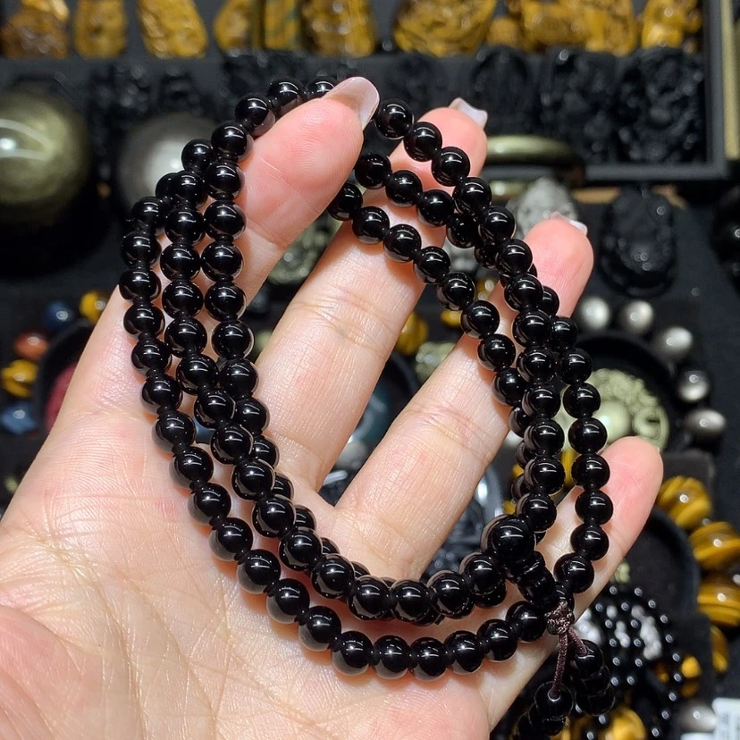 【闪购商品】黑曜岩珠宝奇石未镶嵌D***y