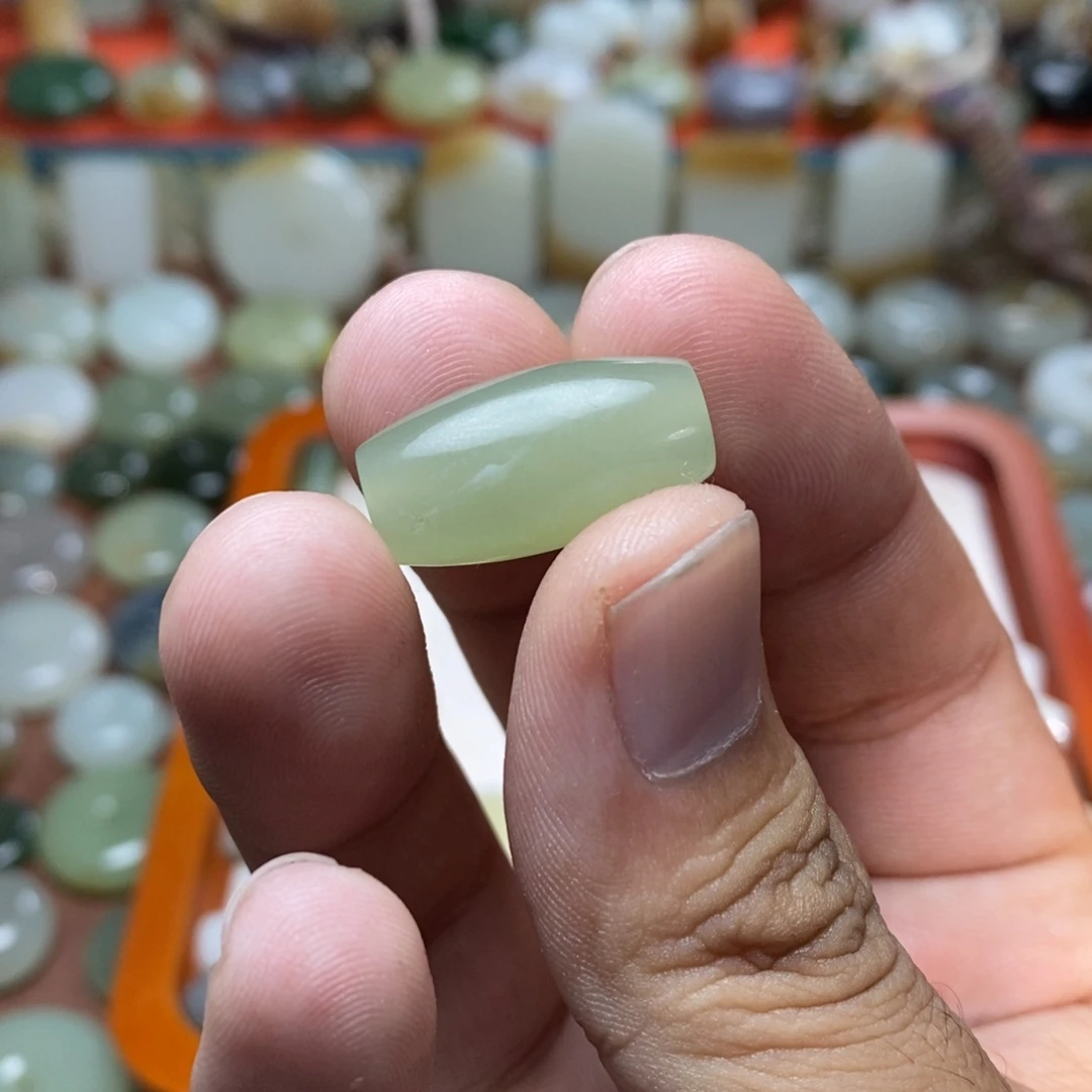 和田玉未镶嵌吊坠(不含链)